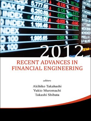 cover image of Recent Advances In Financial Engineering 2012